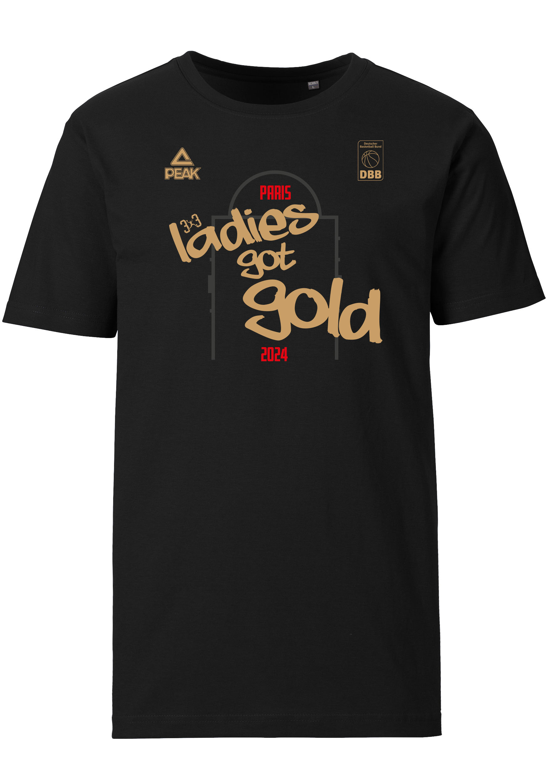 PEAK T-Shirt 3x3 Girls Got Gold