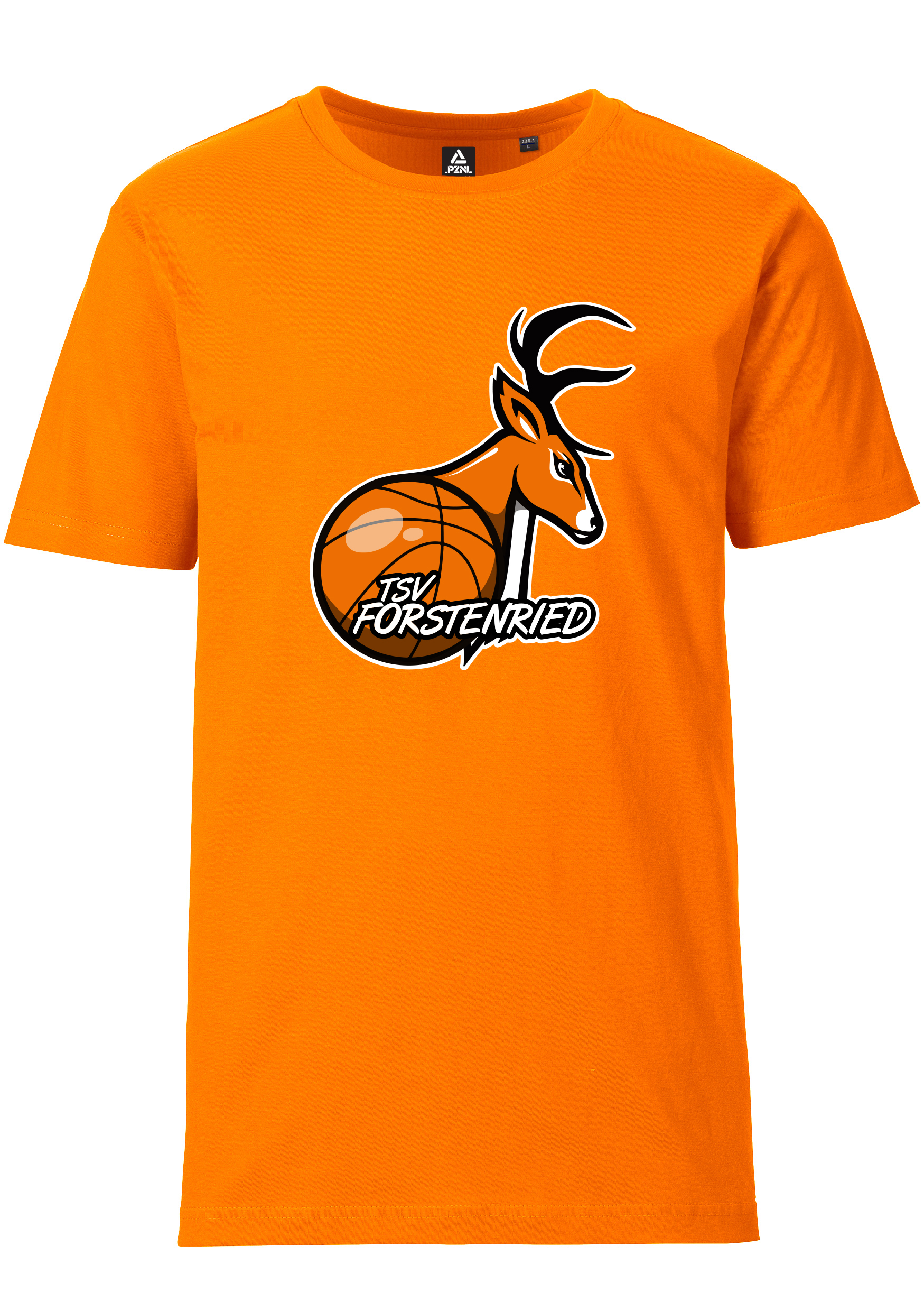 Forstenried Baskets T-Shirt Herren großes Logo
